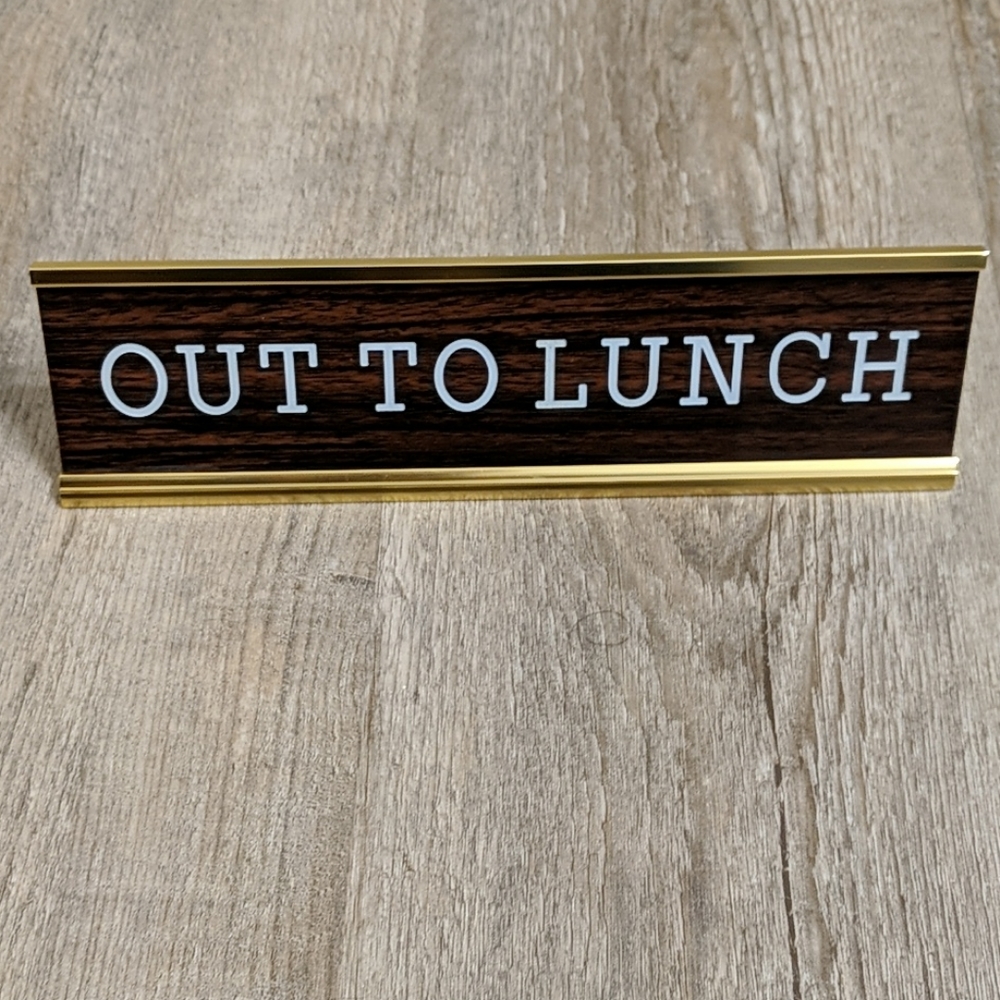 Desk Sign